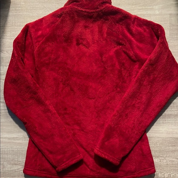 Cozy Red Fleece Pullover - Picture 4 of 4
